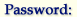 Password